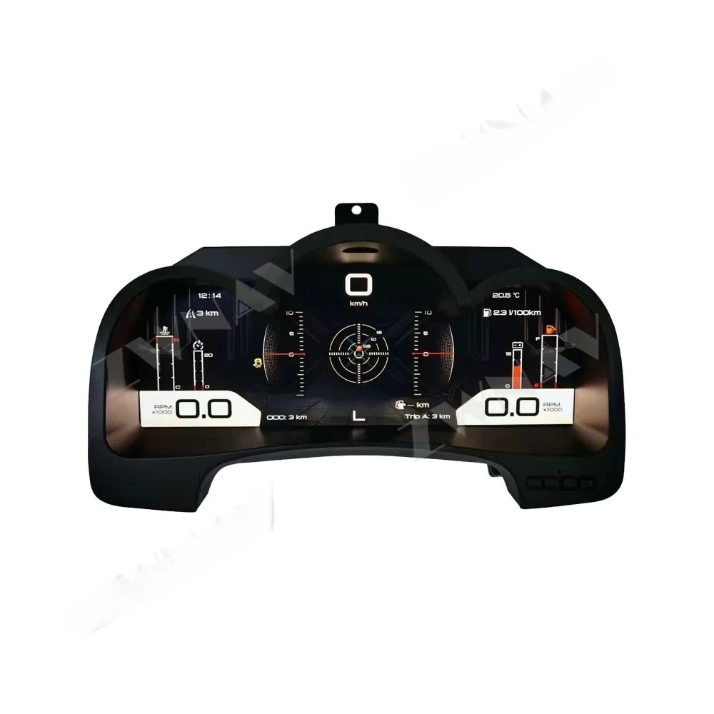 ZWNAV 12.3 Inch Linux OS LCD Digital Cluster for  Hilux LCD Instrument Panel Car Dashboard LCD Cockpit Speedmeters